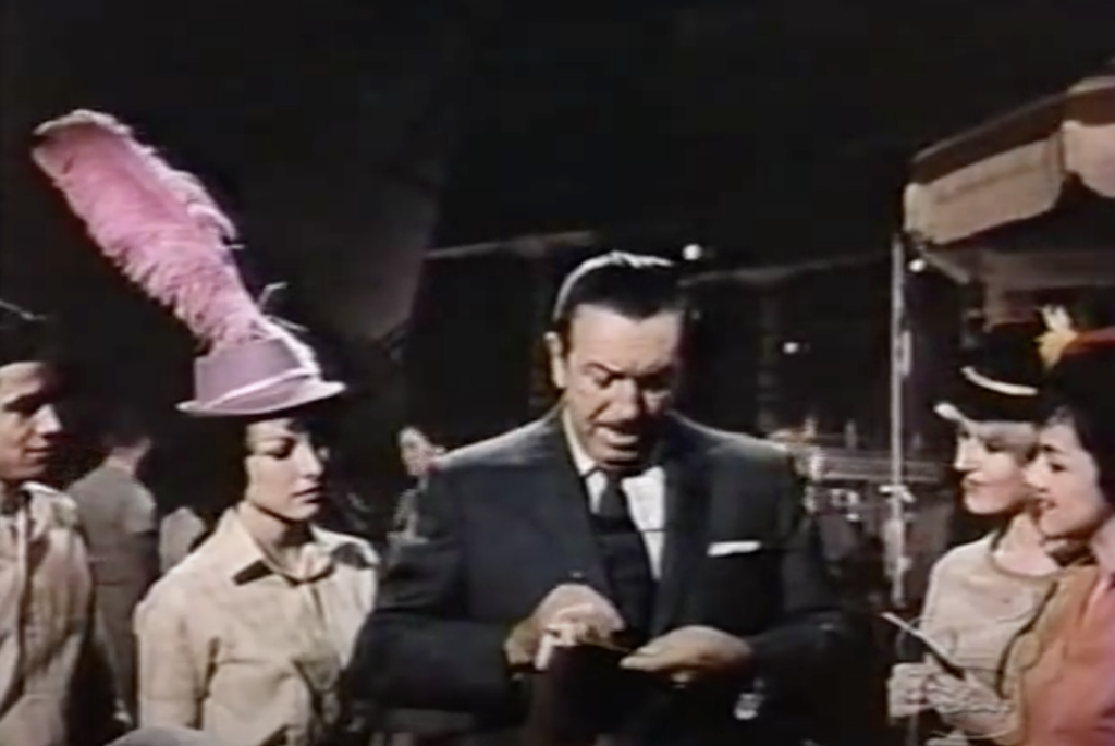 The Wonderful World of Disney: "Disneyland After Dark" - Walt gives autographs